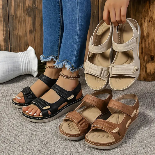 Emelia | Comfort-plattformsandaler