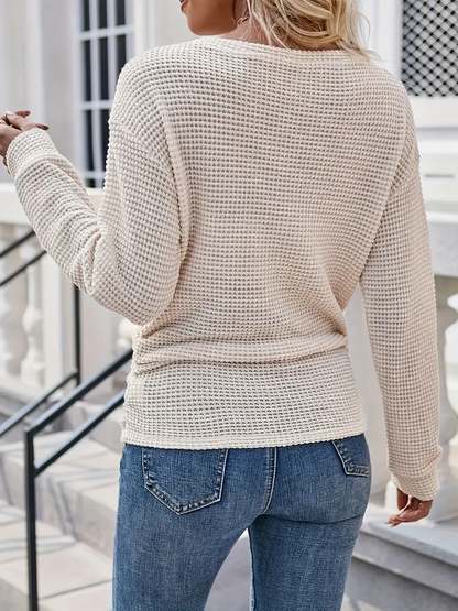 Liv Elegant Knitted Top I Sammen Mot brystkreft