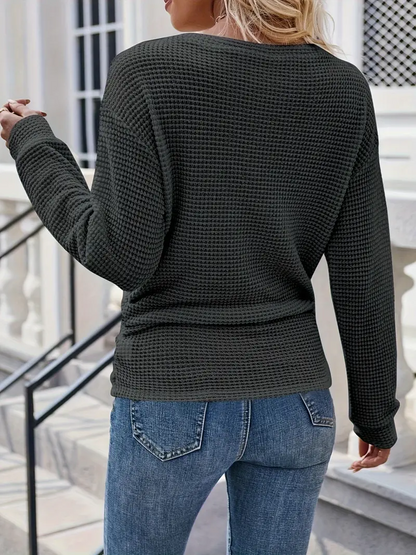 Liv Elegant Knitted Top I Sammen Mot brystkreft