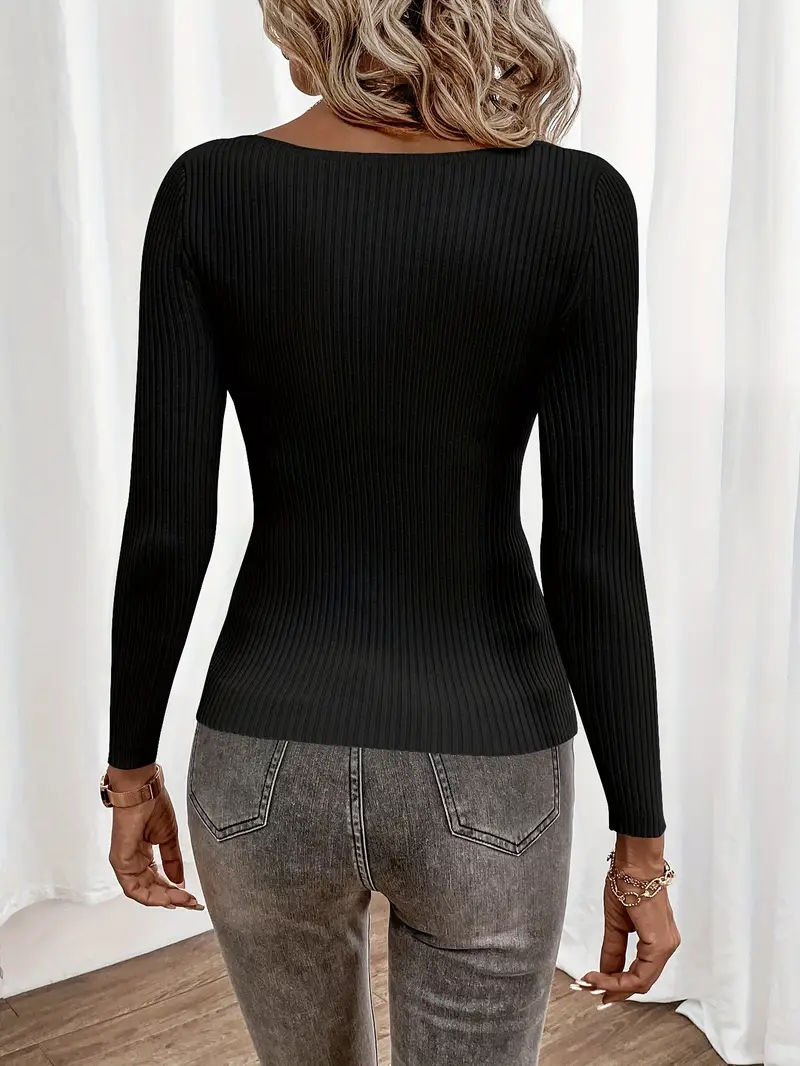 Maya Chic Slim Pullover Sweater l Sammen Mot Diabetes