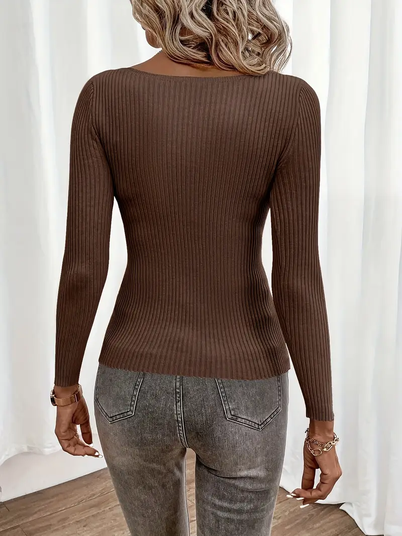 Maya Chic Slim Pullover Sweater l Sammen Mot Diabetes