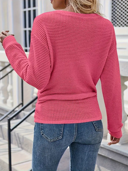 Liv Elegant Knitted Top I Sammen Mot brystkreft