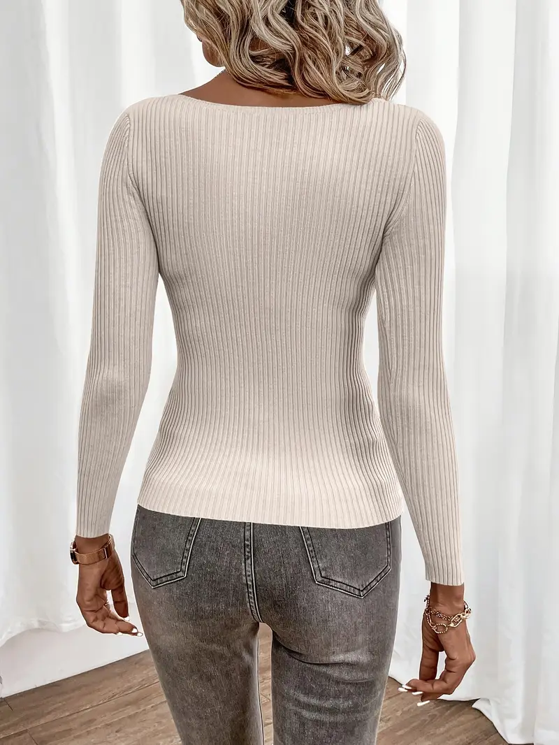 Maya Chic Slim Pullover Sweater l Sammen Mot Diabetes
